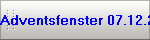 Adventsfenster 07.12.2016